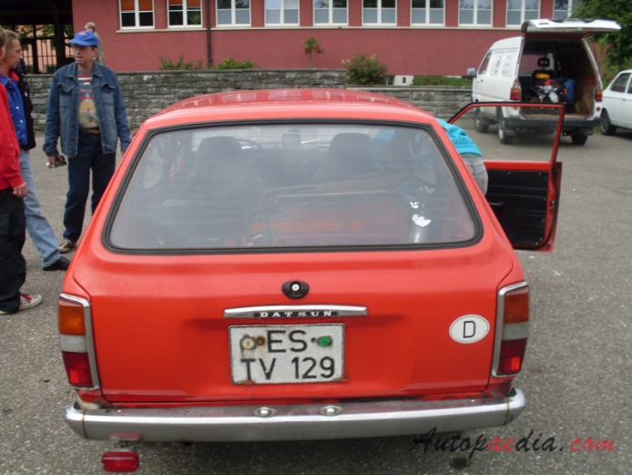 Nissan (Datsun) Cherry 2. generacja (F10 Series, Datsun F-II) 1974-1978 (1976 kombi 2d), tył