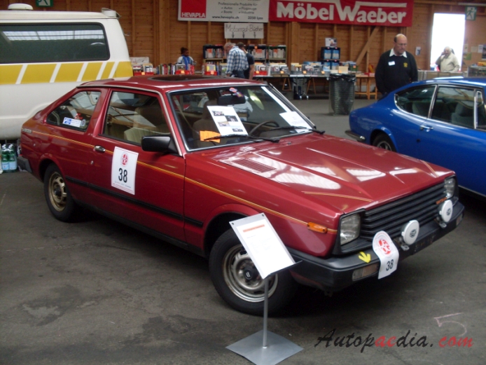 Nissan (Datsun) Cherry 3. generacja (Pulsar N10) 1978-1982 (1981 hatchback 3d), prawy przód