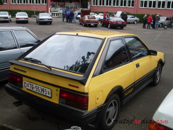 Nissan (Datsun) Cherry 4. generacja (Pulsar N12) 1982-1986 (1984 1.5L Turbo hatchback 3d), prawy tył