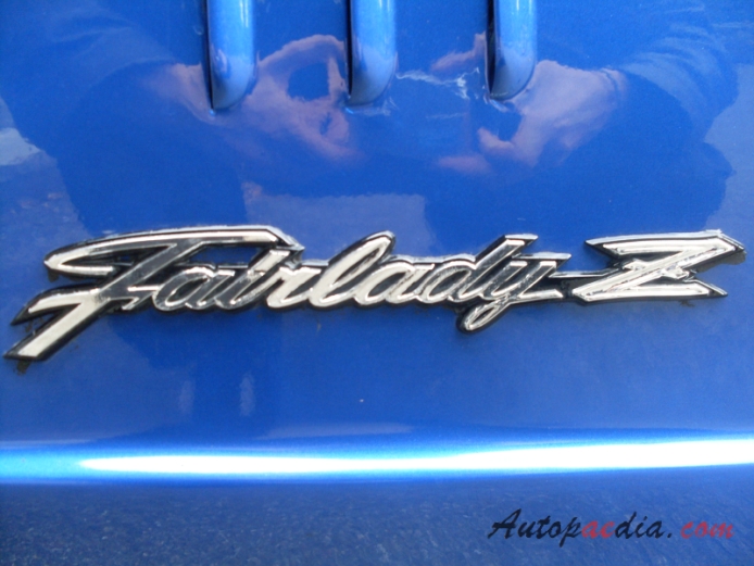 Nissan (Datsun) Fairlady Z 1st generation (S30) 1969-1978 (1971 240Z), side emblem 