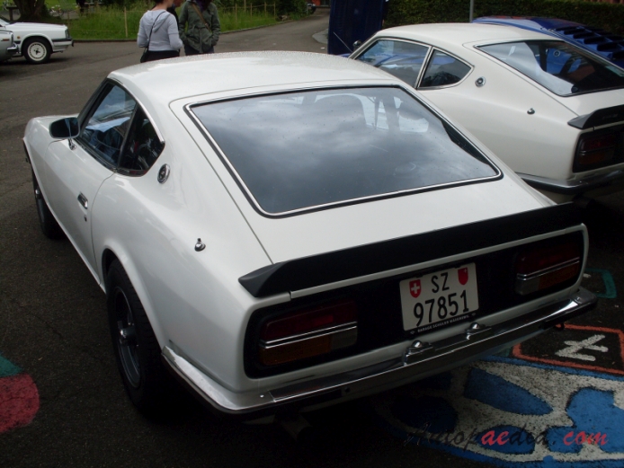 Nissan (Datsun) Fairlady Z 1st generation (S30) 1969-1978 (1972 240Z),  left rear view