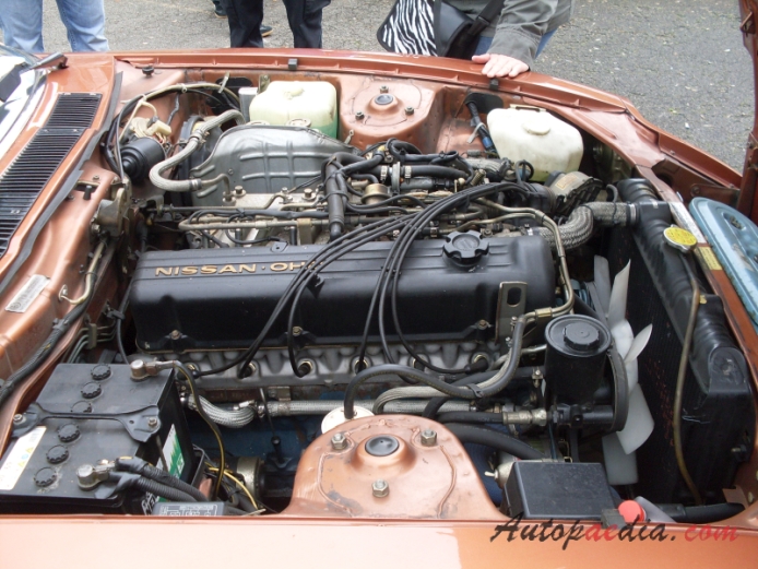 Nissan (Datsun) Fairlady Z 2. generacja (S130) 1978-1983 (1981 2+2 Targa 280ZX), silnik 