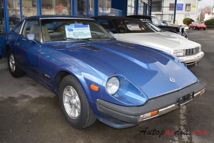 Nissan (Datsun) Fairlady Z 2nd generation (S130) 1978-1983 (1983 280ZX), right front view