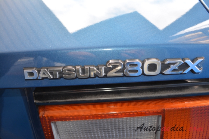 Nissan (Datsun) Fairlady Z 2nd generation (S130) 1978-1983 (1983 280ZX), rear emblem  
