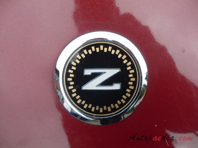 Nissan Fairlady Z 3rd generation 1983-2000 (1986 300ZX Z31 Targa), front emblem  