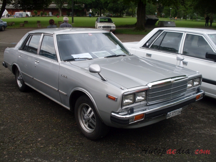 Nissan (Datsun) Laurel 3rd generation (C230) 1977-1980 (1981 2.4L sedan 4d), right front view