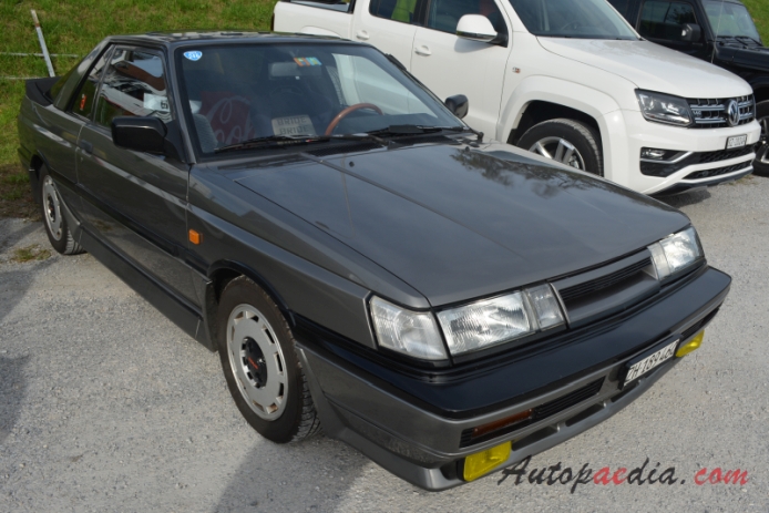Nissan Sunny 6th generation B12 1985-1990 (1986-1988 Nissan Sunny 1.6 GTI RX1 Coupé 2d), right front view