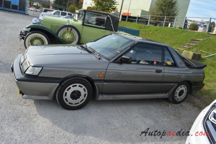 Nissan Sunny 6th generation B12 1985-1990 (1986-1988 Nissan Sunny 1.6 GTI RX1 Coupé 2d), left side view