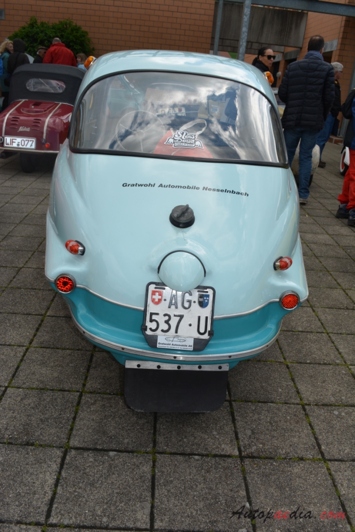 Nobel 200 1958-1962 (1960 250ccm), rear view