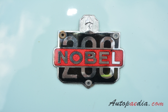 Nobel 200 1958-1962 (1960 250ccm), front emblem  