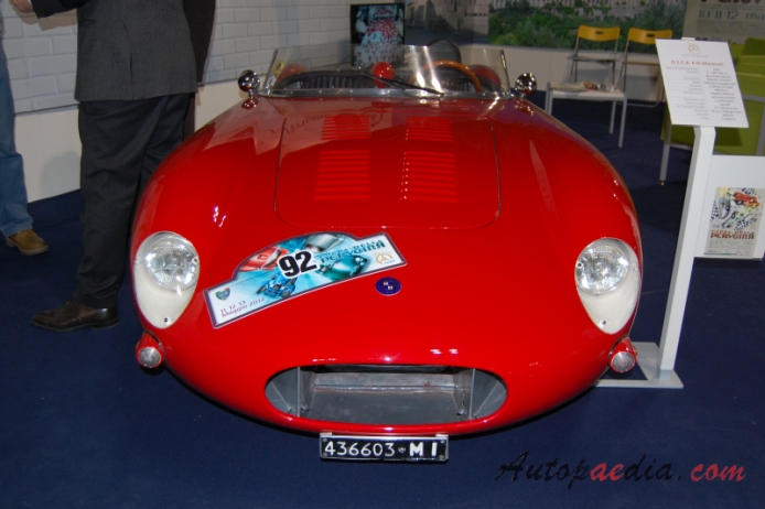 O.S.C.A. S187 1957 (750cc roadster 2d), front view