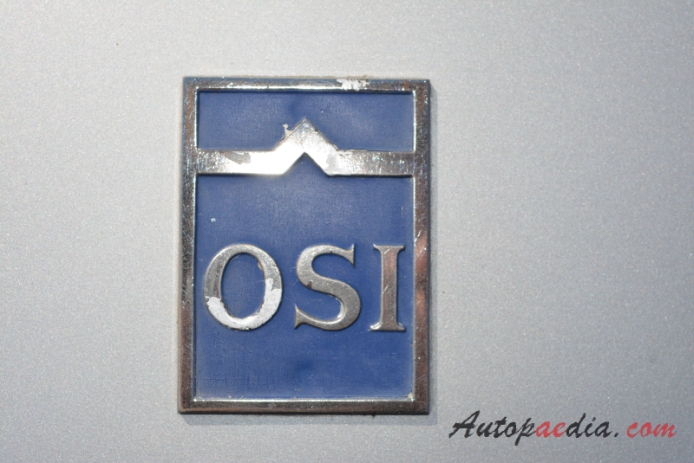 OSI-Ford 20 M TS 1967-1968 (1968 Coupé 2d), front emblem  