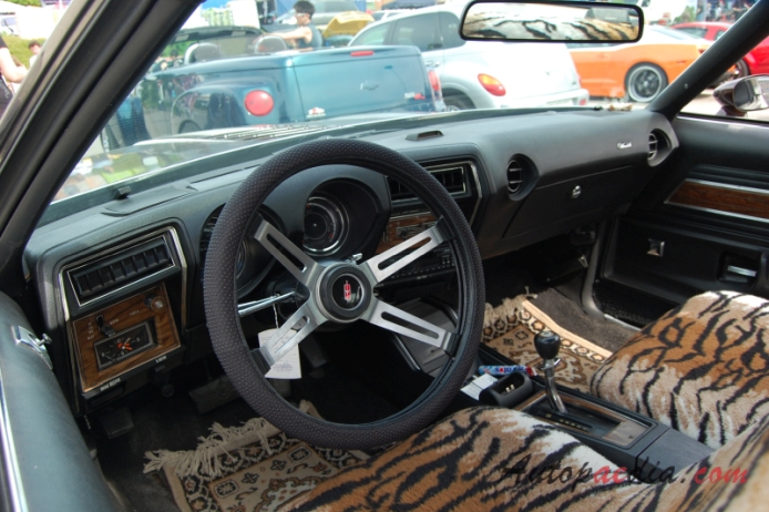 Oldsmobile 442 3. generacja 1973-1977 (1973 Coupé 2d), wnętrze