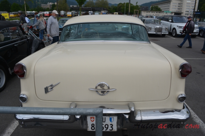 Oldsmobile 88 2nd generation 1954-1956 (1955 Holiday hardtop 2d), rear view