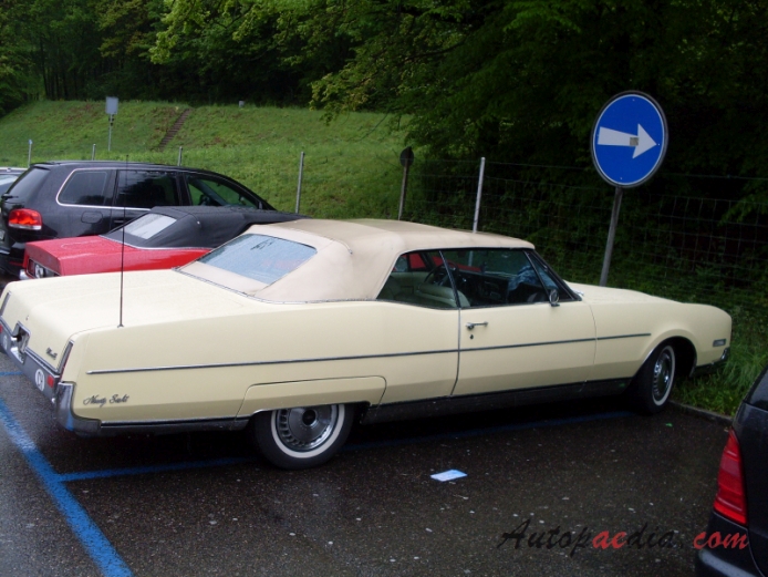 Oldsmobile 98 7th generation 1965-1970 (1967 convertible 2d), right side view