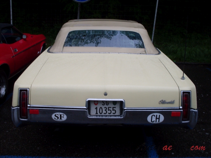 Oldsmobile 98 7th generation 1965-1970 (1967 convertible 2d), rear view