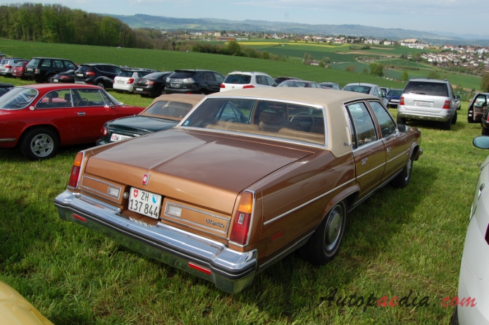 Oldsmobile 98 9th generation 1977-1984 (1979 sedan 4d), right rear view