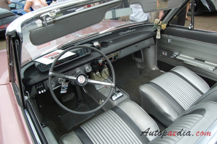 Oldsmobile Cutlass 1st generation 1961-1963 (1962 F-85 cabriolet 2d), interior