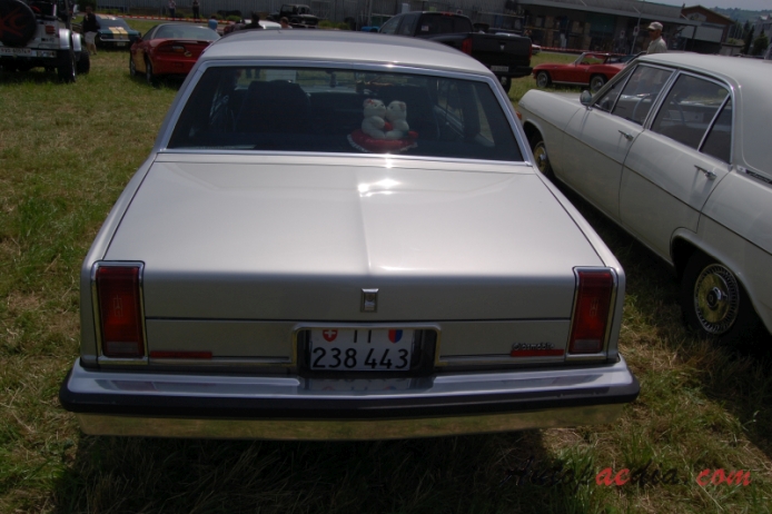 Oldsmobile Omega 3rd generation 1980-1984 (1980 Brougham Coupé 2d), rear view