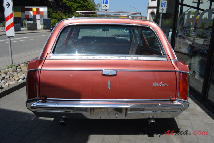 Oldsmobile Vista Cruiser 1st generation 1964-1967 (1966 station wagon 5d), rear view