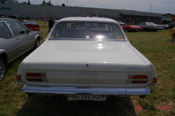 Opel Admiral A 1964-1968, rear view