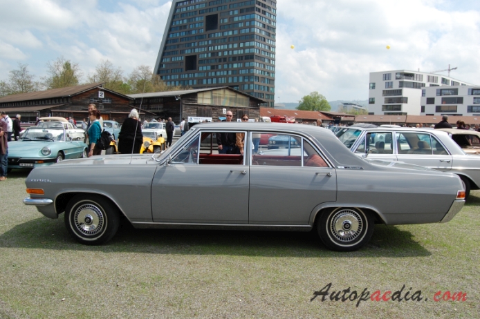 Opel Admiral A 1964-1968, lewy bok