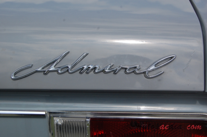 Opel Admiral A 1964-1968, emblemat tył 