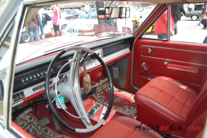Opel Admiral A 1964-1968, wnętrze