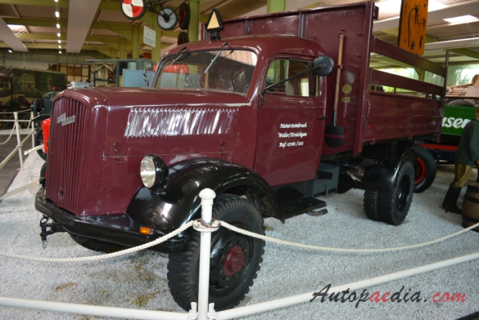 Opel Blitz 1. generacja 1930-1954, lewy przód
