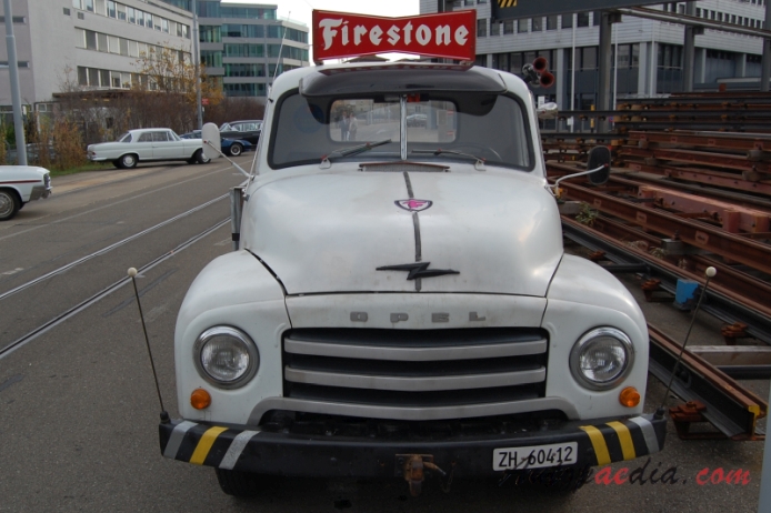 Opel Blitz 2nd generation 1952-1960 (pickup truck), front view