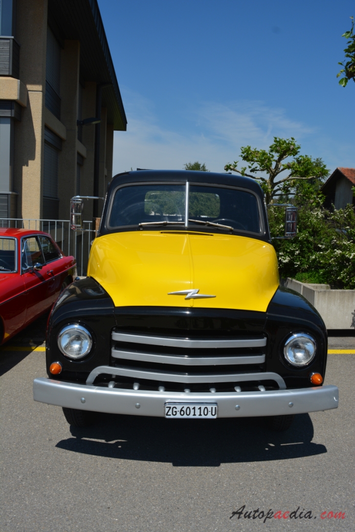 Opel Blitz 2. generacja 1952-1960 (pickup ciężarówka), przód