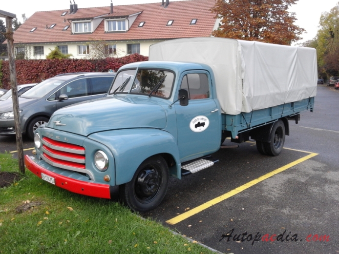Opel Blitz 2. generacja 1952-1960 (ciężarówka), lewy przód