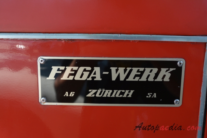 Opel Blitz 4. generacja 1965-1975 (Fega-Werk Zurich wóz strażacki), emblemat bok 