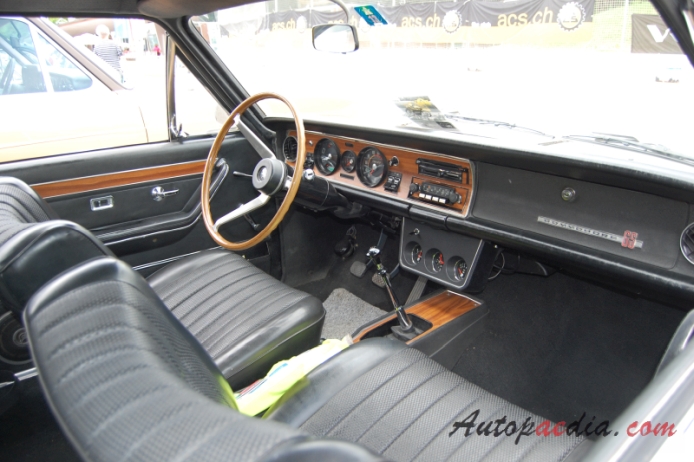 Opel Commodore A 1967-1971 (GS hardtop Coupé 2d), interior