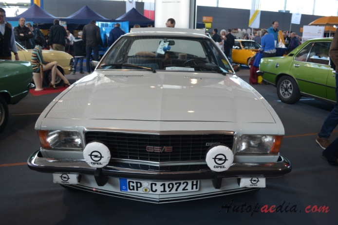 Opel Commodore B 1972-1977 (1972 2800 GS/E Coupé 2d), przód