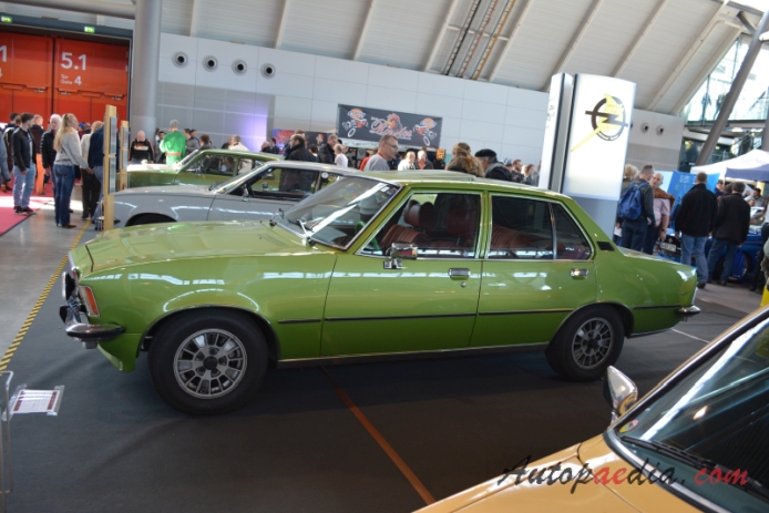 Opel Commodore B 1972-1977 (1975 2800 GS sedan 4d), lewy bok