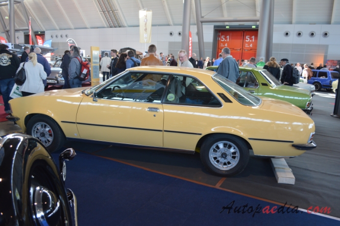 Opel Commodore B 1972-1977 (1977 2800 GS/E Coupé 2d), left side view