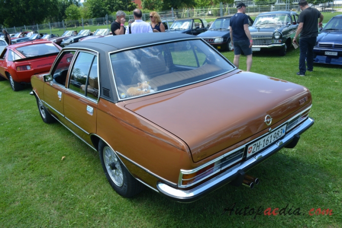 Opel Commodore B 1972-1977 (2800 GS/E Coupé 2d),  left rear view