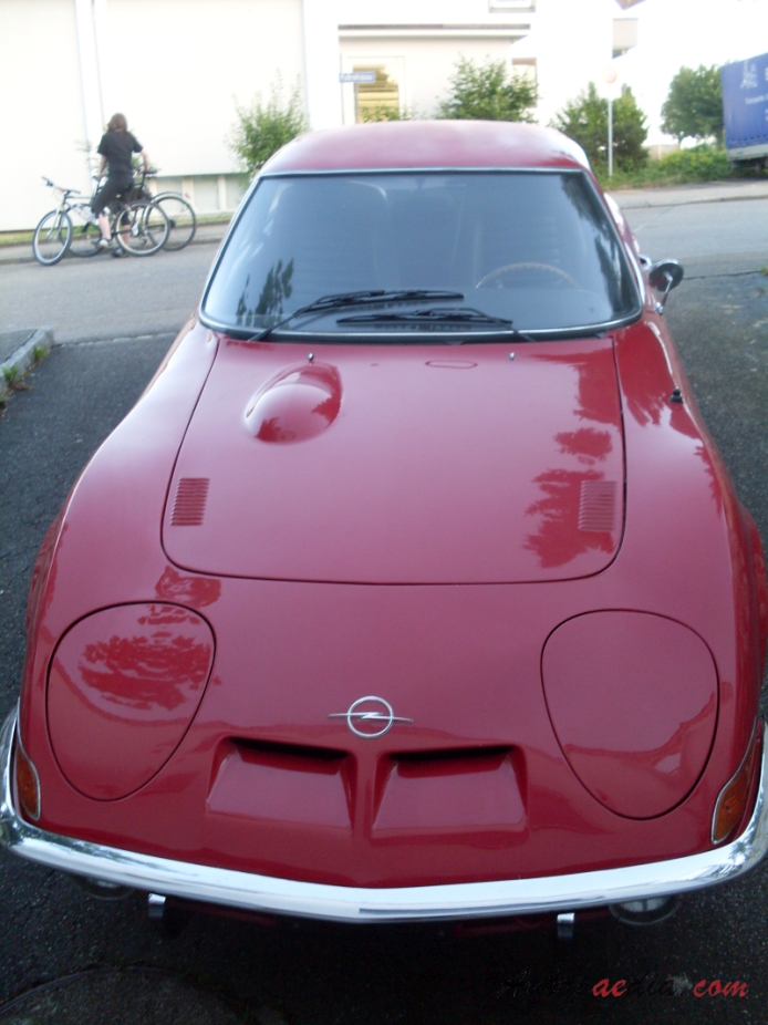 Opel GT 1968-1973, front view