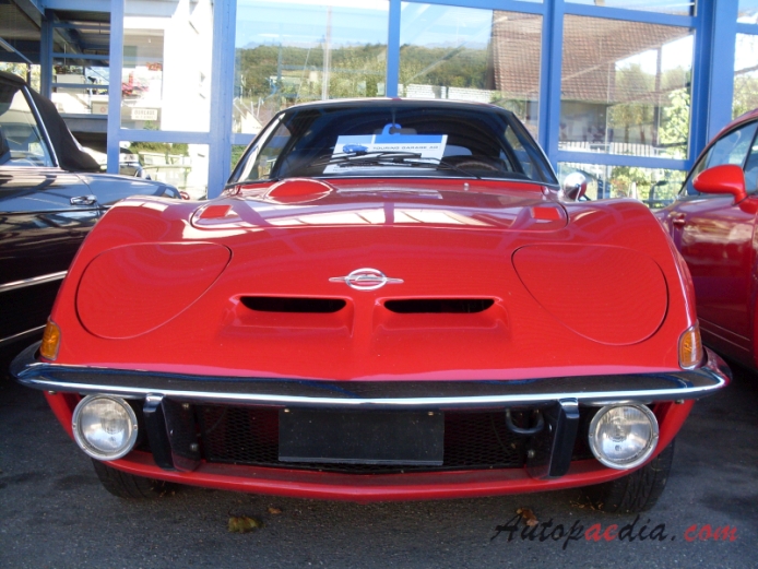 Opel GT 1968-1973 (1970), front view