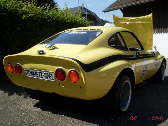 Opel GT 1968-1973 (1972 Steinmetz), prawy tył