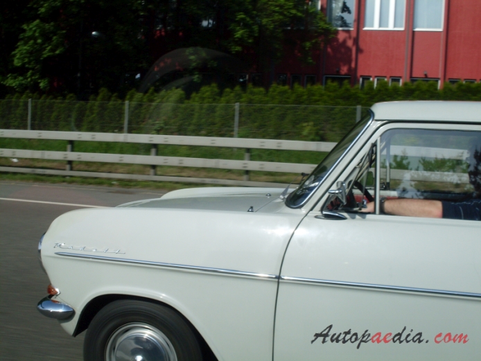 Opel Kadett A 1962-1965, lewy bok