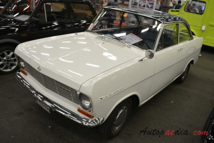 Opel Kadett A 1962-1965 (1964 Super Coupé 2d), left front view