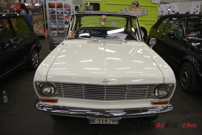 Opel Kadett A 1962-1965 (1964 Super Coupé 2d), front view