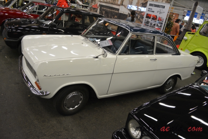 Opel Kadett A 1962-1965 (1964 Super Coupé 2d), lewy bok
