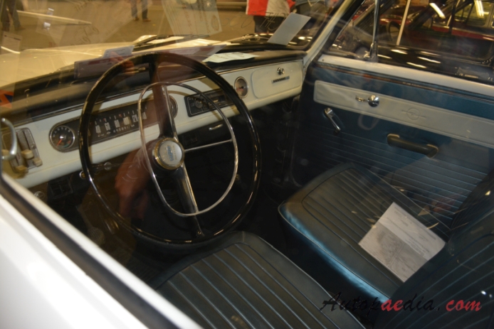 Opel Kadett A 1962-1965 (1964 Super Coupé 2d), wnętrze