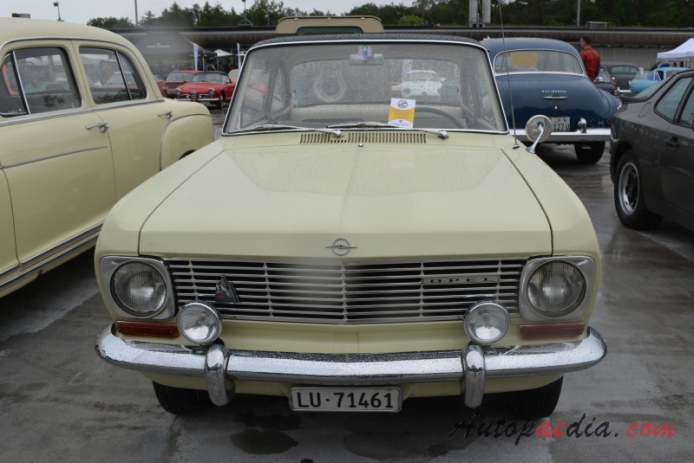 Opel Kadett A 1962-1965 (Super Coupé 2d), front view