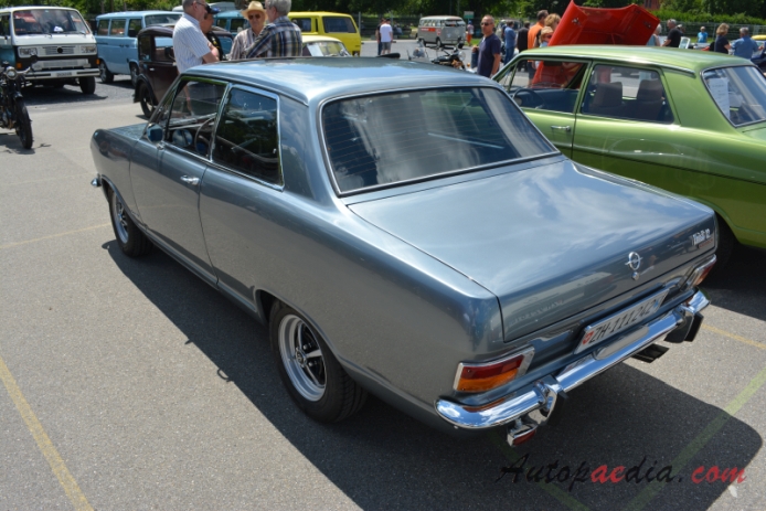 Opel Kadett B 1965-1973 (1967-1971 Kadett 1.2 Special sedan 2d),  left rear view