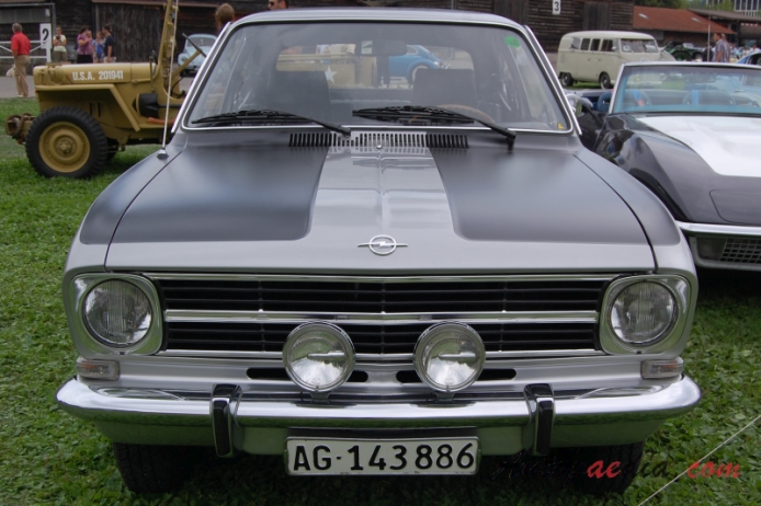 Opel Kadett B 1965-1973 (1971-1973 Rallye Coupé 2d), front view