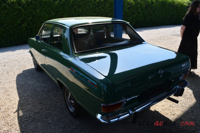 Opel Kadett B 1965-1973 (1972 1.2 Special sedan 2d),  left rear view